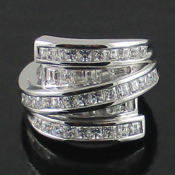 Xavier 2.25ct Absolute Retro Collection Wrap Ring - Picture 1 of 7